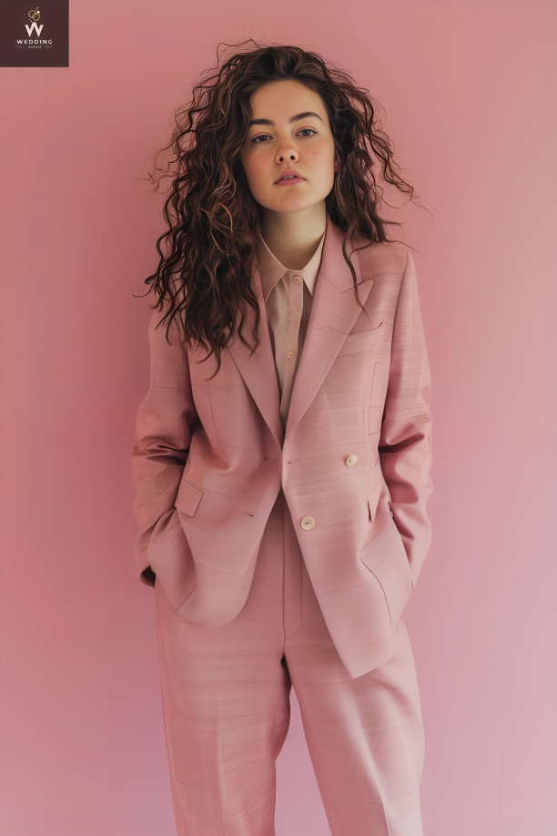 Women's Pink Suit