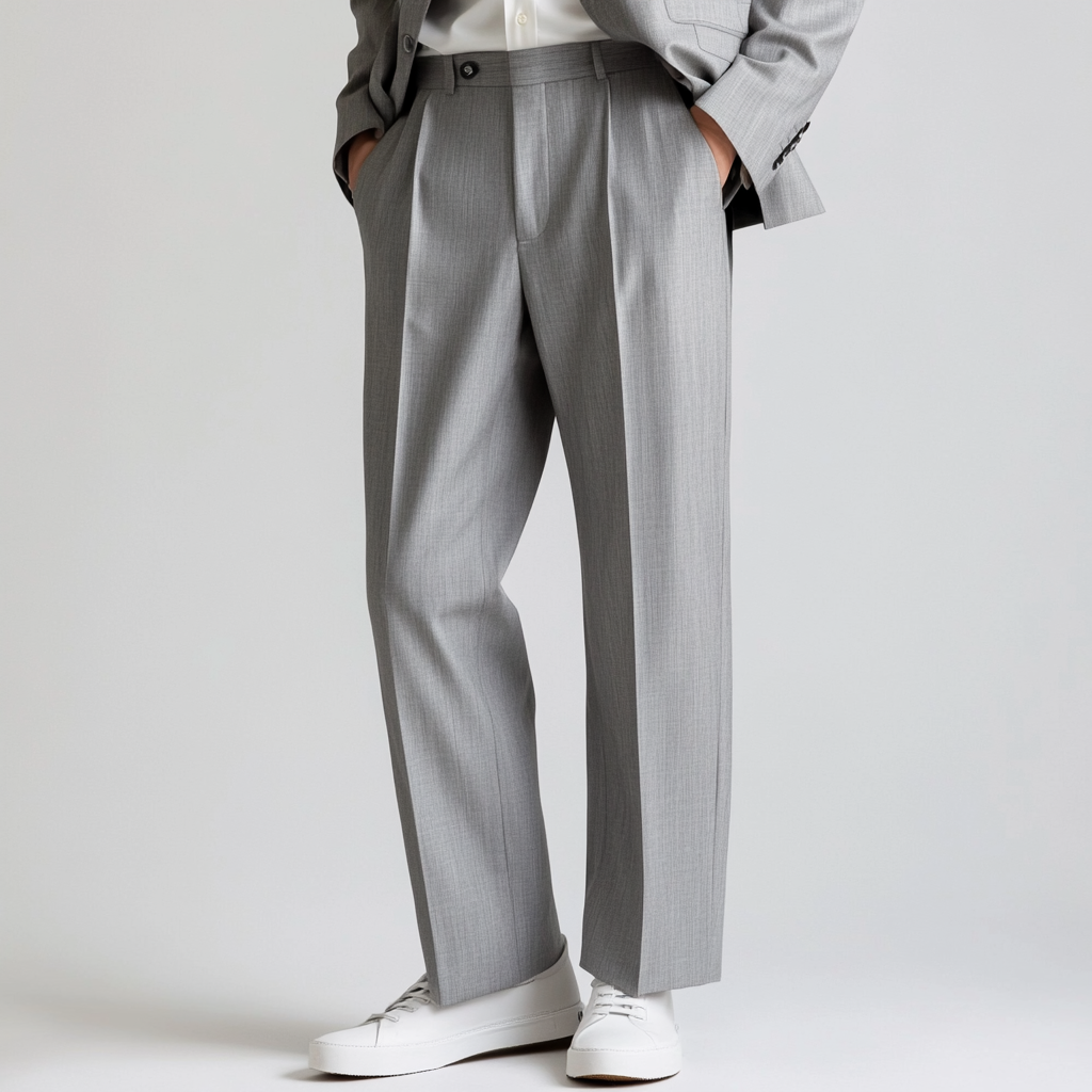 Grey trousers