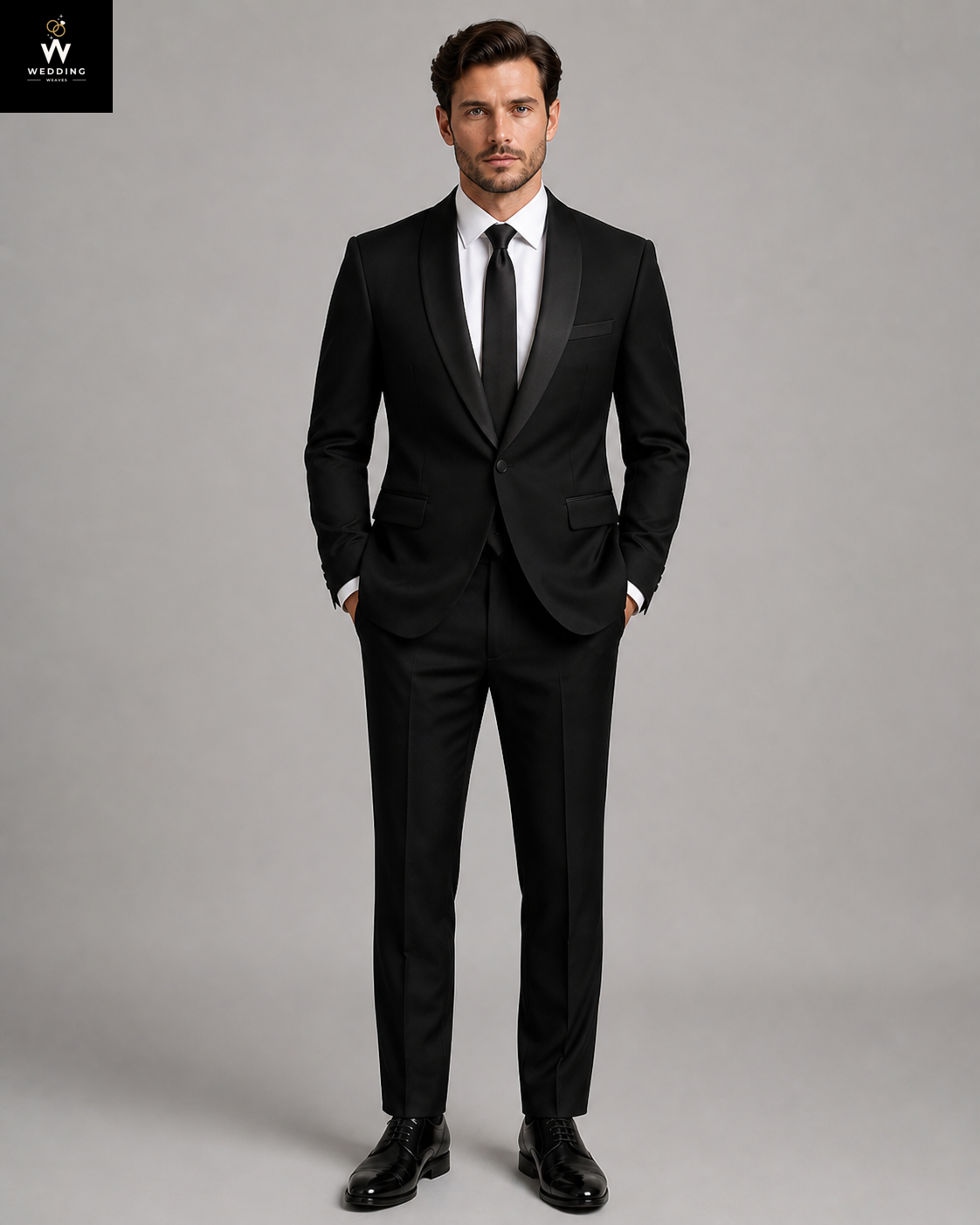 Black Two Piece Suit