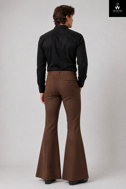 Brown Men Trouser