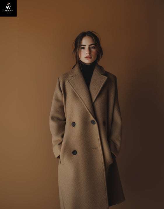 Tan brown over coat