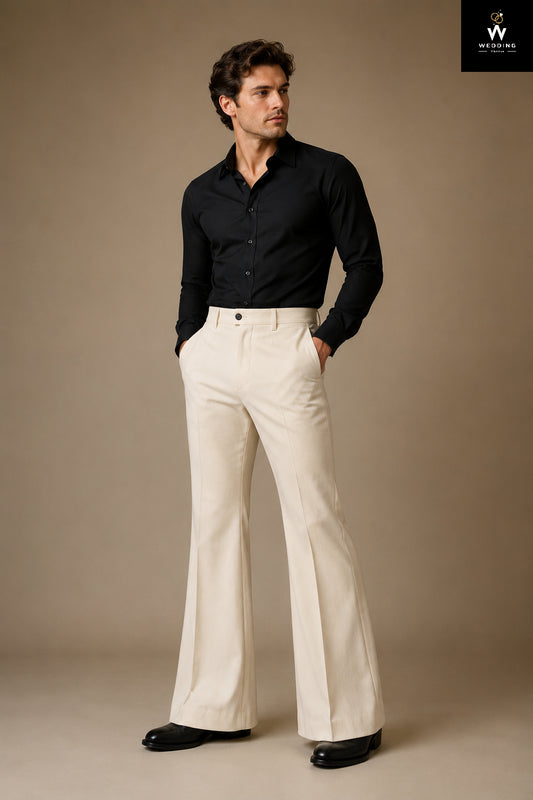 Cream Trouser for Men