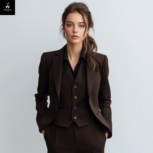 Dark Brown three Piece suit