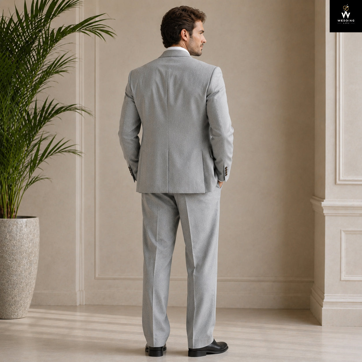 Light Grey Three Piece Suit 
