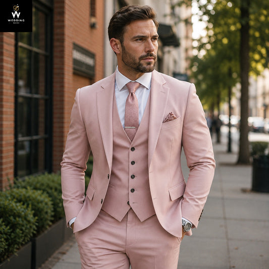 Pink Suit for men