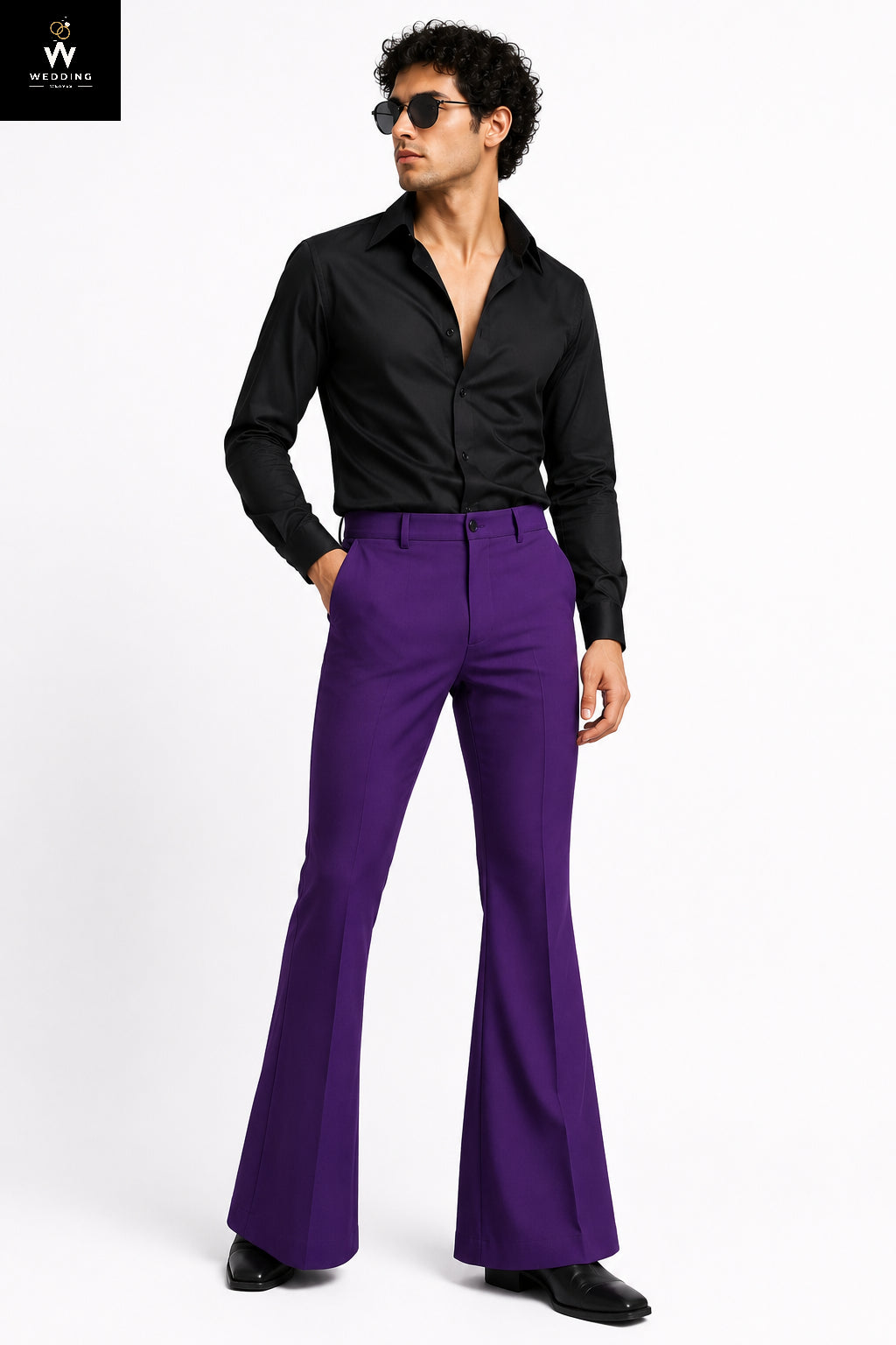 Purple Trouser For Men
