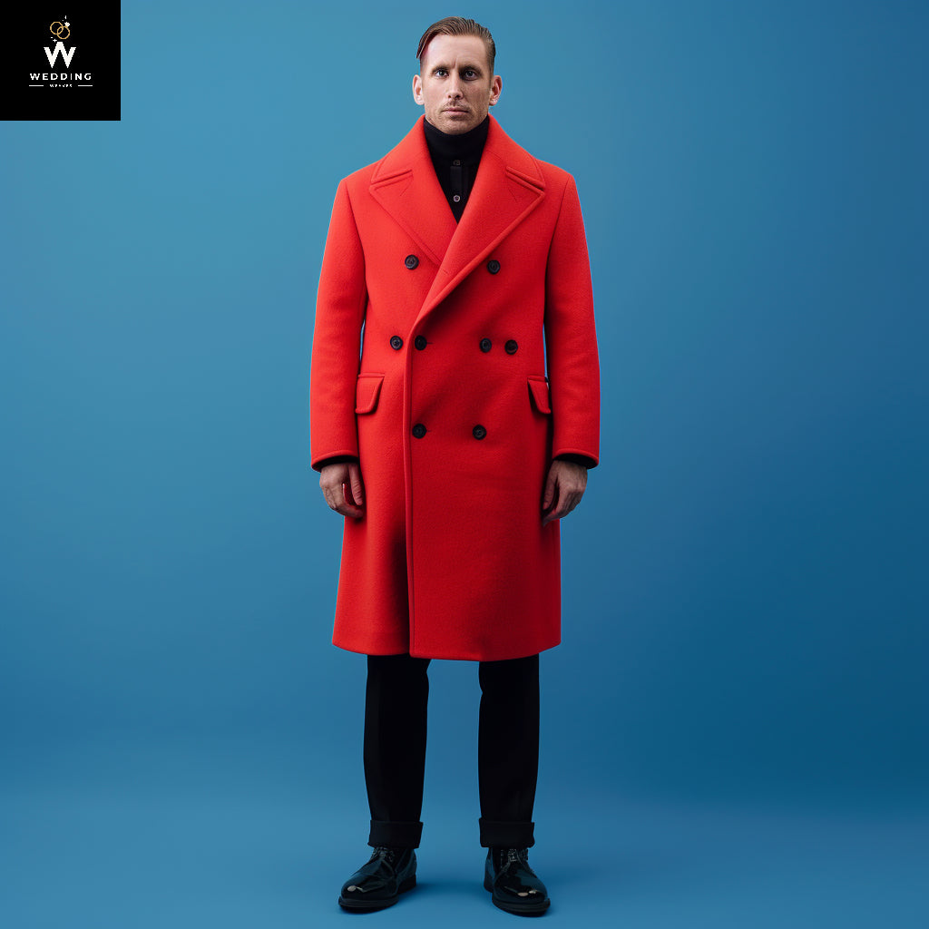 Red Long coat
